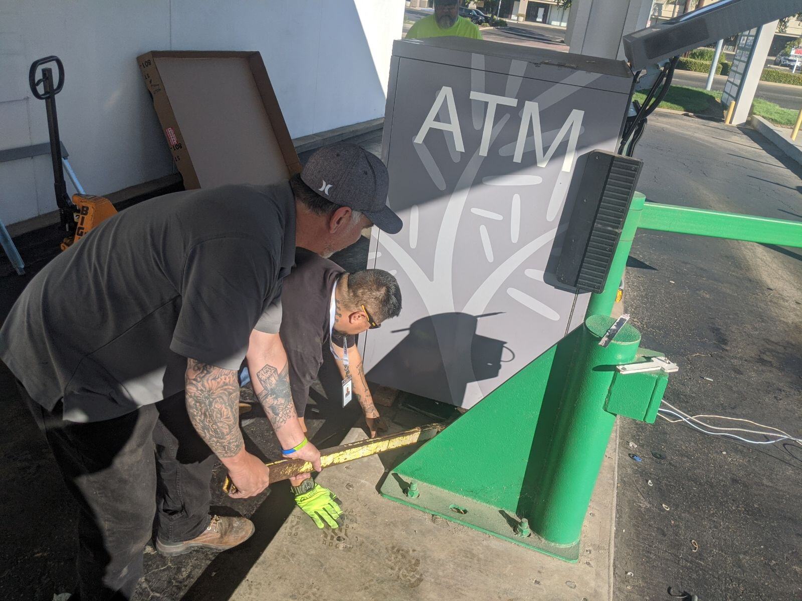 Installation of ATM
